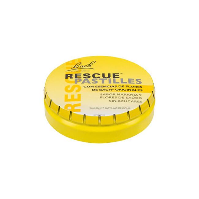 Bach Rescue Pastillas Naranja Saúco, 50 g