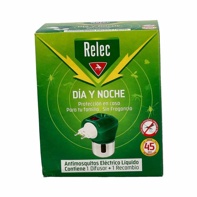 Relec Día y Noche Dispositivo Antimosquitos, 1 Unidad