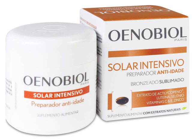 Oenobiol Solaire Intensif, 30 Cápsulas