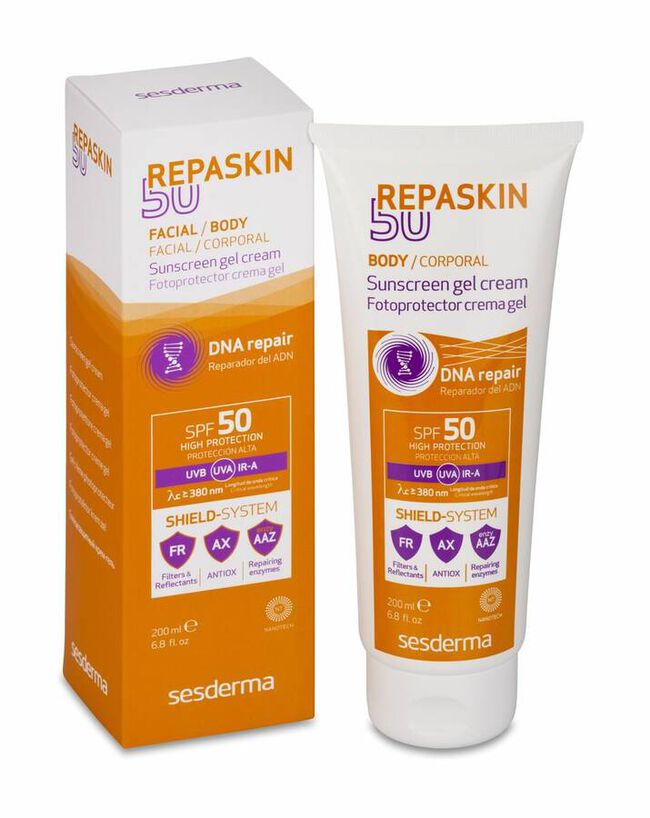 imagen de Seserma Repaskin Fluido Ligero Corporal SPF 50, 200 ml