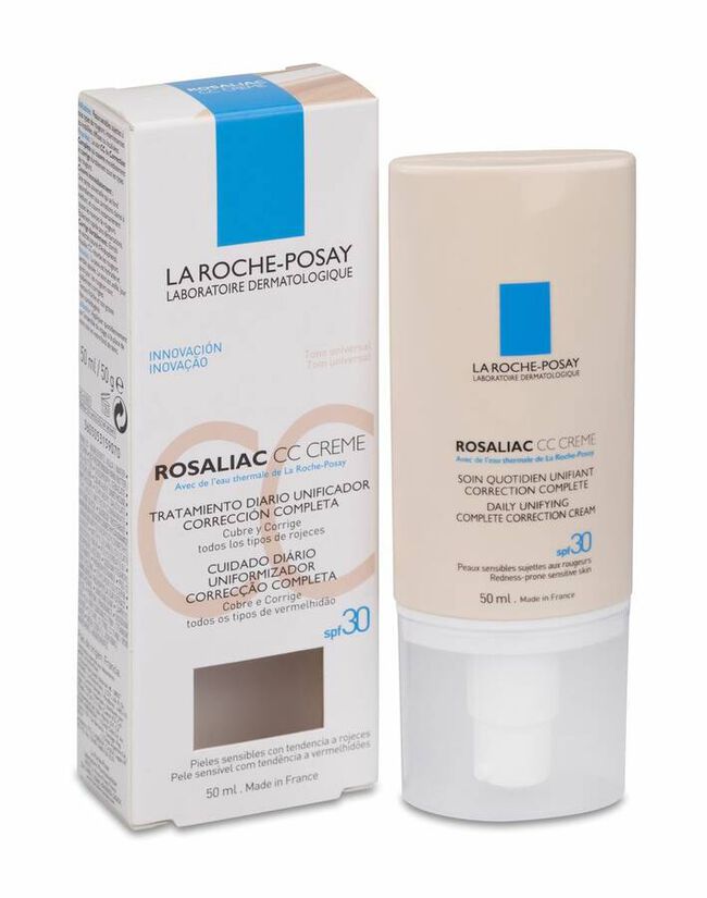 La Roche-Posay Rosaliac Cc Cream Corrección Completa, 50 ml