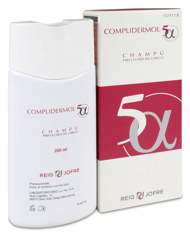 Complidermol 5 Alfa Champú, 200 ml