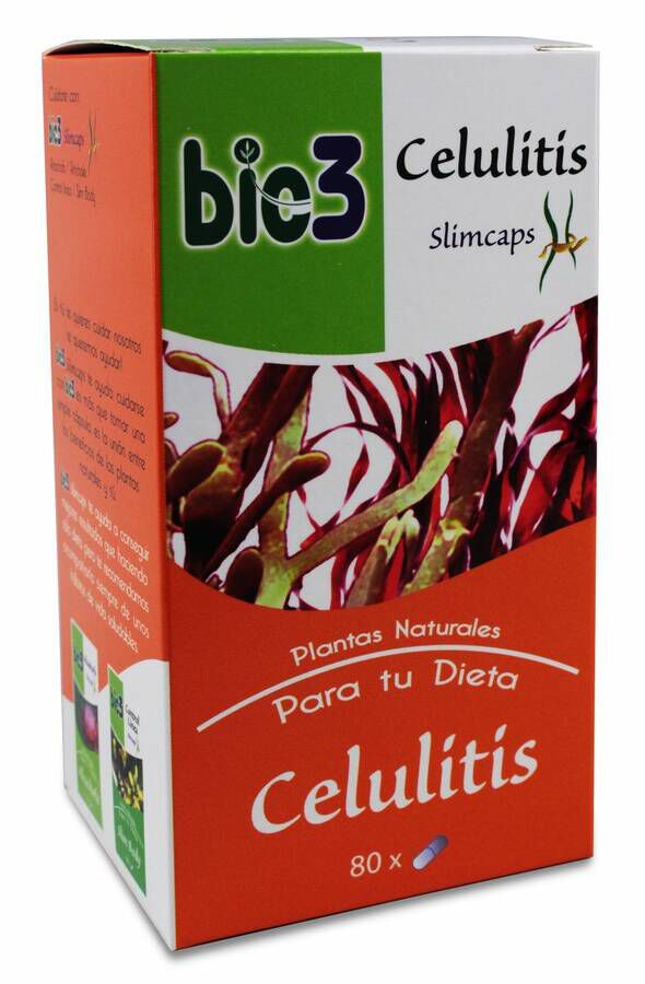 Bie3 Celulitis Slimcaps 500 mg, 80 Cápsulas
