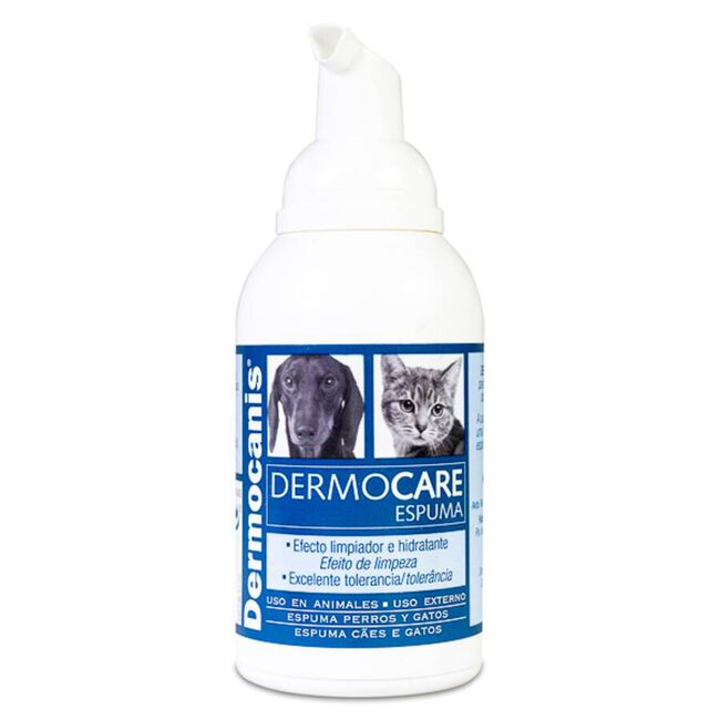 Dermocanis Dermocare Espuma Perros y Gatos, 150 ml