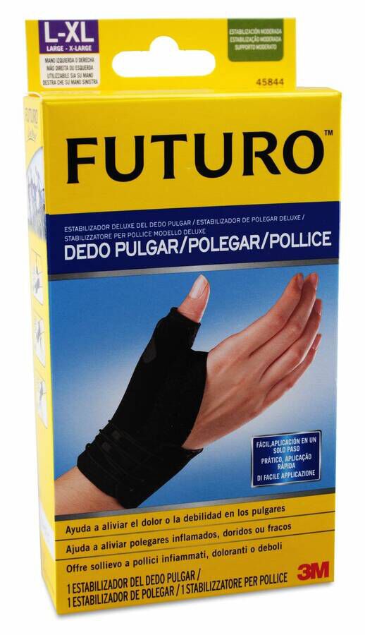 Futuro Estabilizador Deluxe del Dedo Pulgar Talla L/XL, 1 Ud