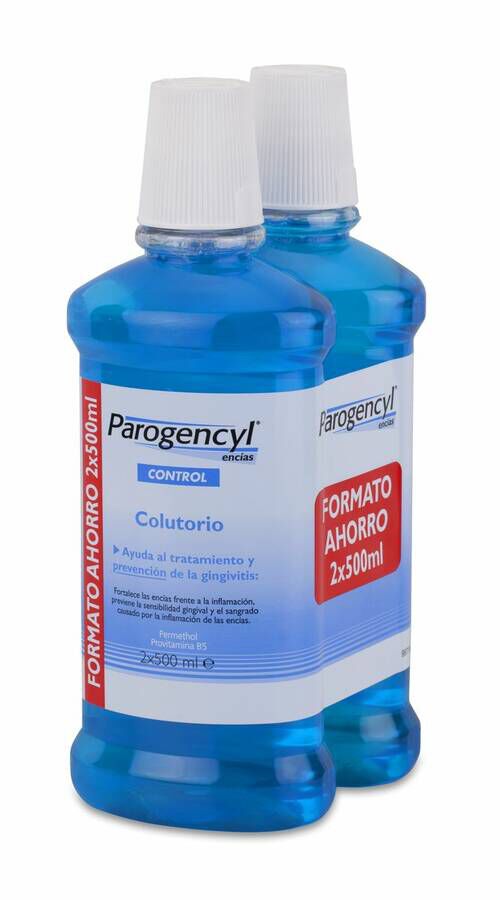 Duplo Parogencyl Control Encías Colutorio, 2 x 500 ml