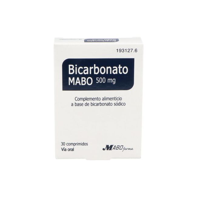 Mabo Farma Bicarbonato Mabo, 500 mg 30 comprimidos