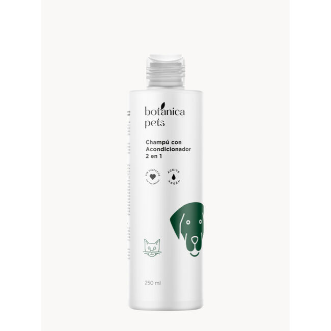 imagen de Bot&aacute;nica Pets Champ&uacute; Acondicionador 2 en 1,  250 ml