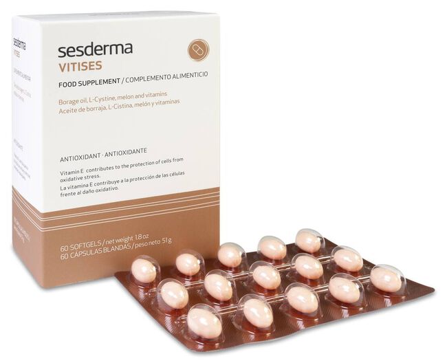 Sesderma Vitises, 60 Cápsulas