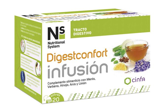 Ns Digestconfort Infusión, 20 Sobres