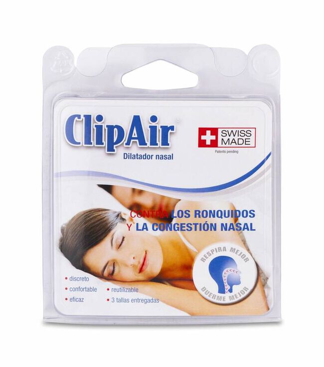 Clip Air Dilatador Nasal, 3 Uds