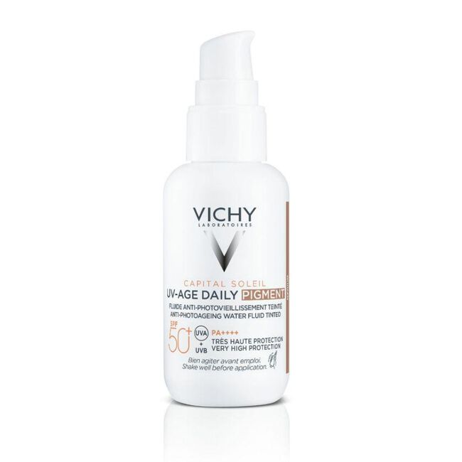 Vichy Capital Soleil Uv-Age Daily Con Color Spf50+, 40 ml