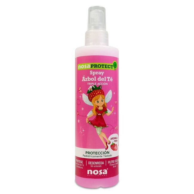 Nosa Spray Desenredante Árbol de Té Fresa, 250 ml