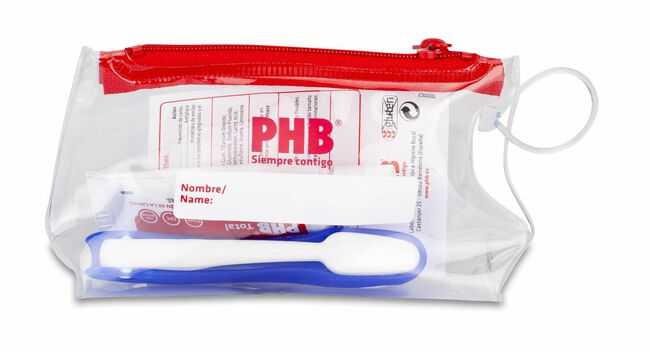 Kit PHB Cepillo Dental Viaje + Total Toothpaste 15 ml, 1 Unidad
