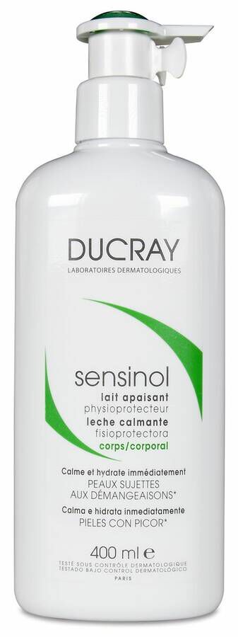 Ducray Sensinol Leche Calmante Fisioprotectora, 400 ml