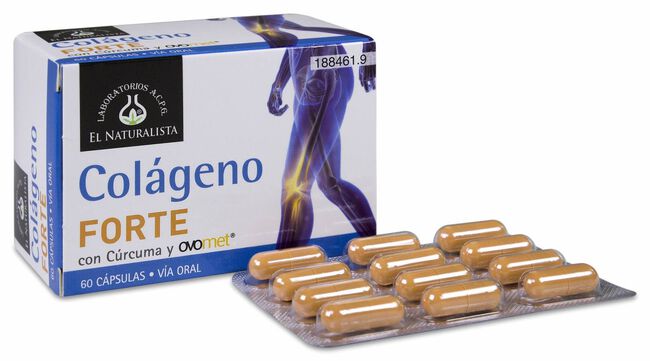 El Naturalista Colágeno Forte, 60 Cápsulas