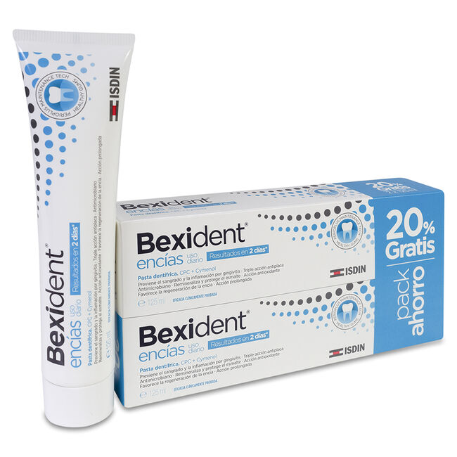 Dúo Bexident Encías Uso Diario Pasta Dental, 2 x 125 ml