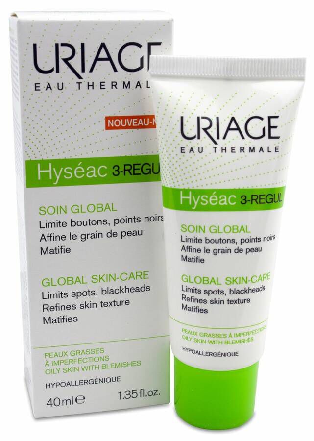 Uriage Hyséac 3-Regul Cuidado Global, 40 ml