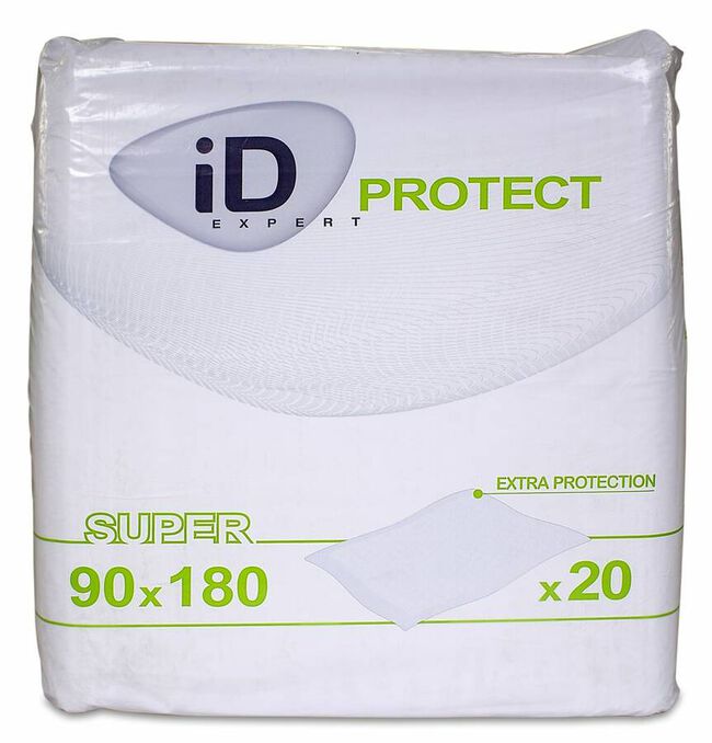 iD Expert Protect Super Empapadores 90x180 cm, 20 Uds