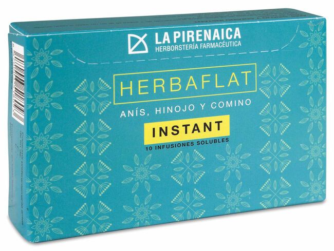 La Pirenaica Anís Hinojo Comino Instant, 10 Uds