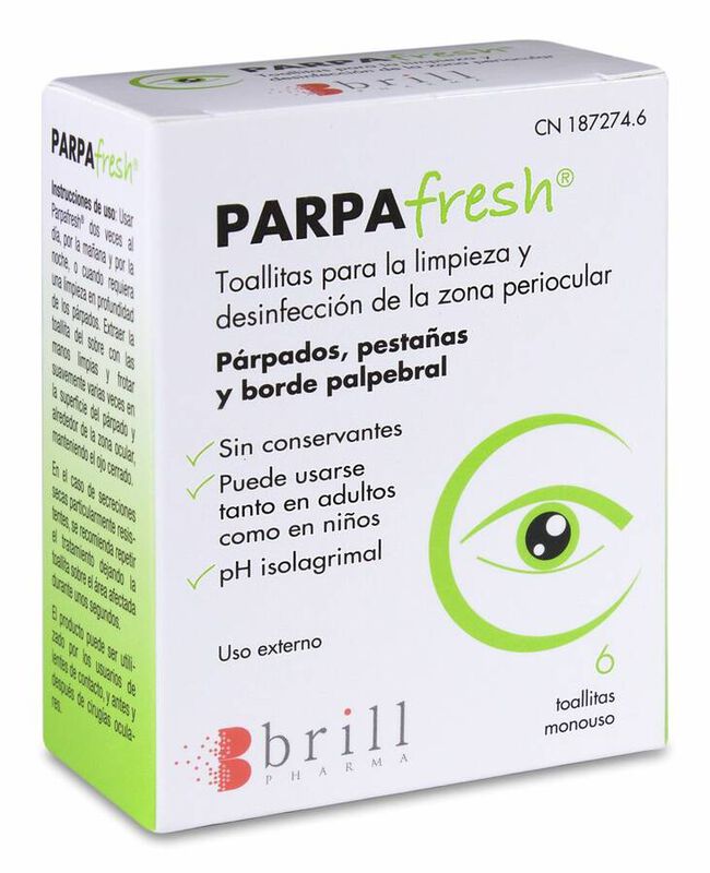 ParpaFresh Limpieza Ocular, 6 Uds