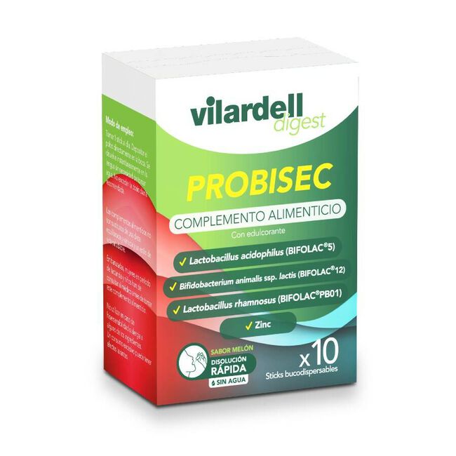 imagen de Vilardell Digest Probisec, 10 sobres