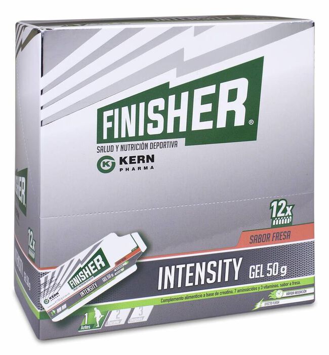 Finisher Intensity Gel, 12 Uds