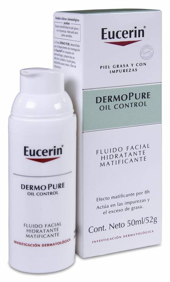 Eucerin Dermopure Oil Control Fluido Facial, 50 ml