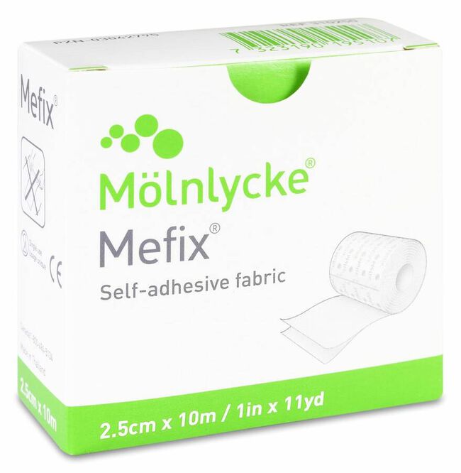 Mefix Hipoalergénico R310250 10m x 2,5cm, 1 Ud