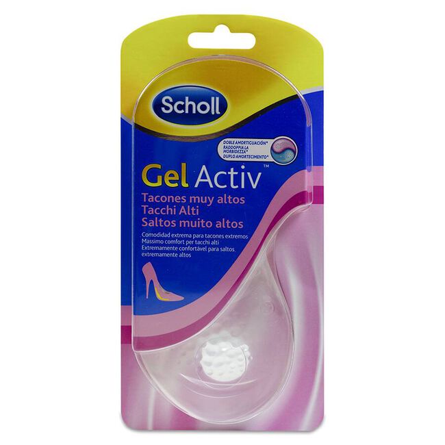 Scholl GelActiv Tacón Alto, 1 Ud