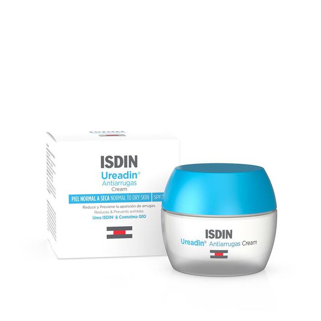 Isdin Ureadin Crema Facial Antiarrugas SPF 15, 50 ml
