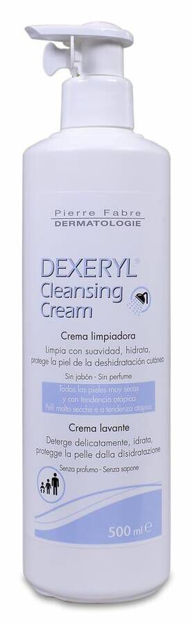 Dexeryl Crema Limpiadora, 500 ml