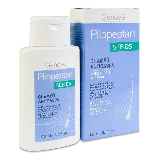 Pilopeptan SEB DS Champú Anticaspa, 150 ml