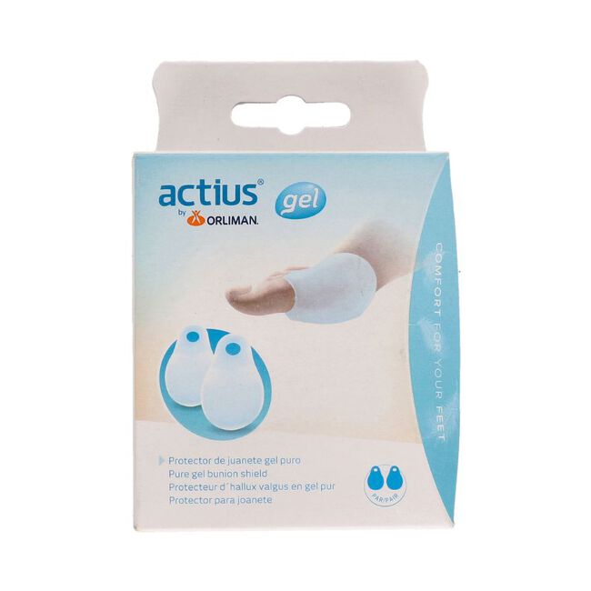 Orliman FEETPAD Protector de Juanete Gel Puro ACP910 Talla S, 2 Unidades