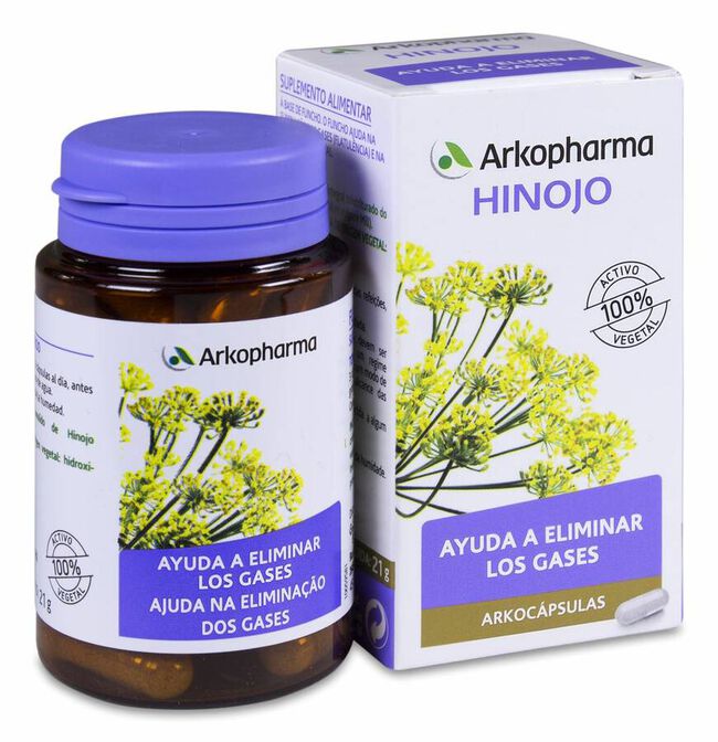 Arkopharma Arkocápsulas Hinojo, 45 Cápsulas
