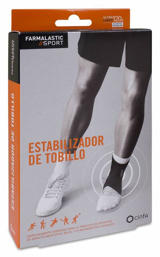 Farmalastic Sport Estabilizador de Tobillo Talla L, 1 Ud