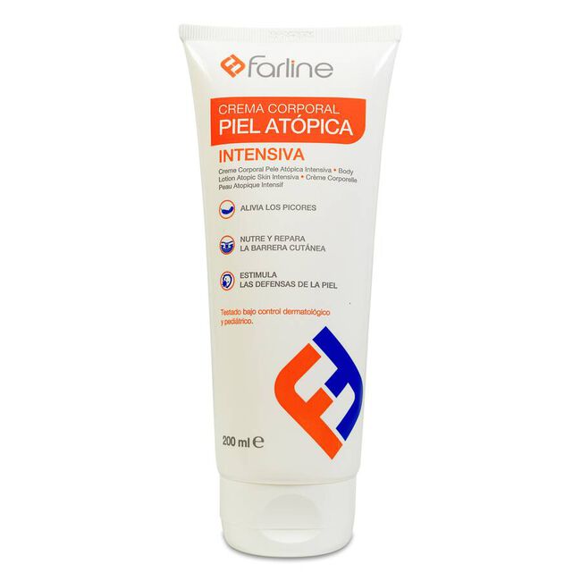 Farline Crema Corporal Piel Atópica Intensiva, 200 ml