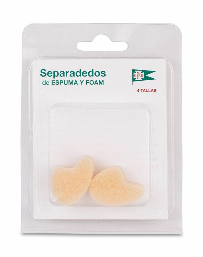 Genéricos de Farmacia Separadedos Talla Pequeña, 2 uds