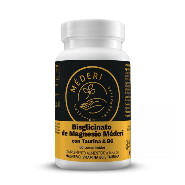 M&eacute;deri Bisglicinato de Magnesio, 60 comprimidos