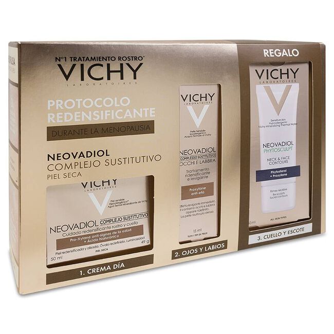 Pack Vichy Neovadiol B Ritual Pro-Densidad y Nutrición 50ml + 15ml + 50ml, 1 Unidad
