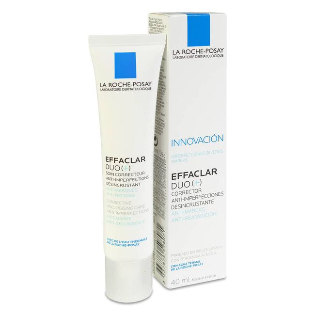 La Roche-Posay Effaclar Duo Tratamiento Corrector Desincrustante, 40 ml