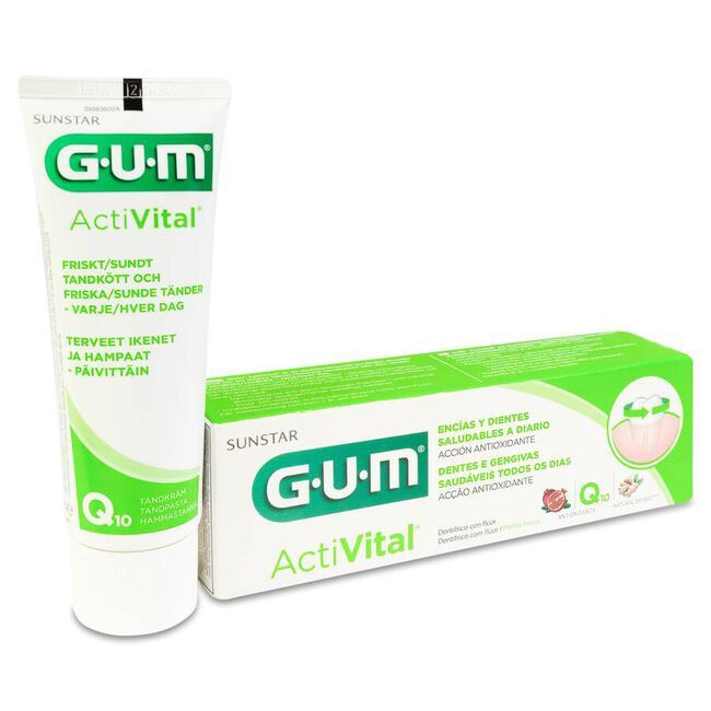 Gum Activital Gel Dentífrico, 75 ml