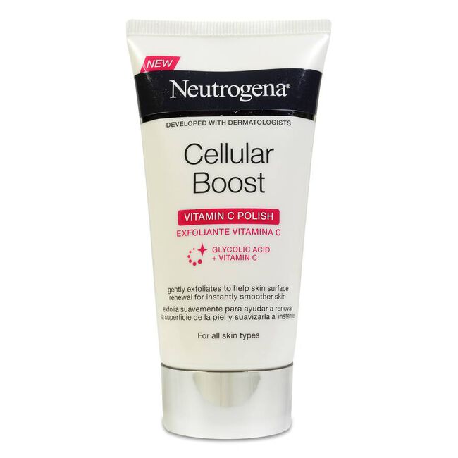 Neutrogena Cellular Boost Exfoliante Vitamina C, 75 ml