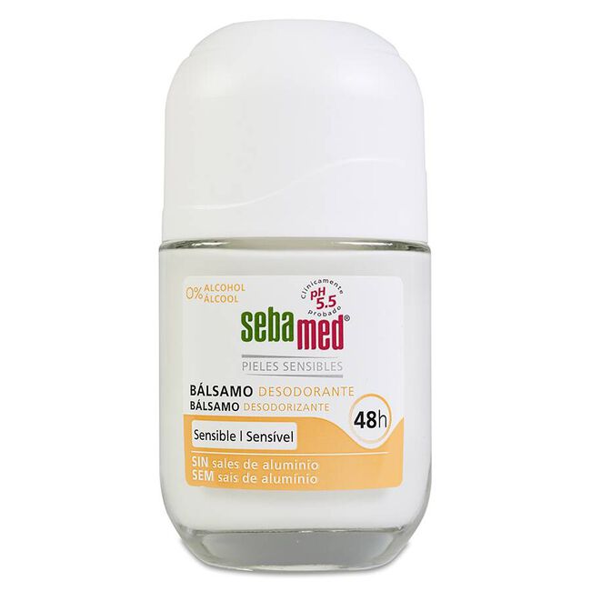 Sebamed Desodorante Bálsamo Deo Roll-On Sin Perfume, 50 ml