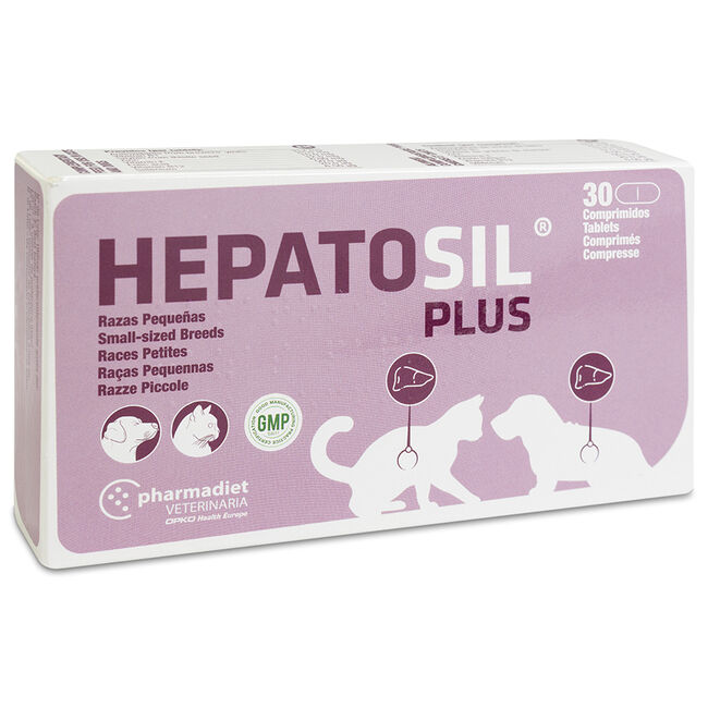 Distrivet Hepatosil Plus Razas Pequeñas, 30 comprimidos