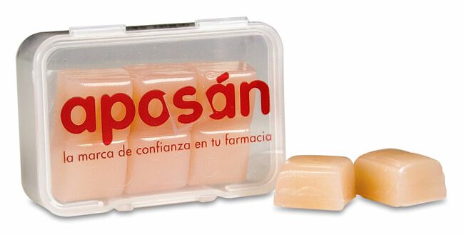 Aposán Tapones Silicona, 6 Uds