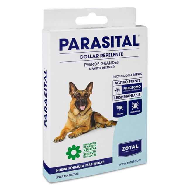 Zotal Parasital Collar Antiparásitos Perros Grandes