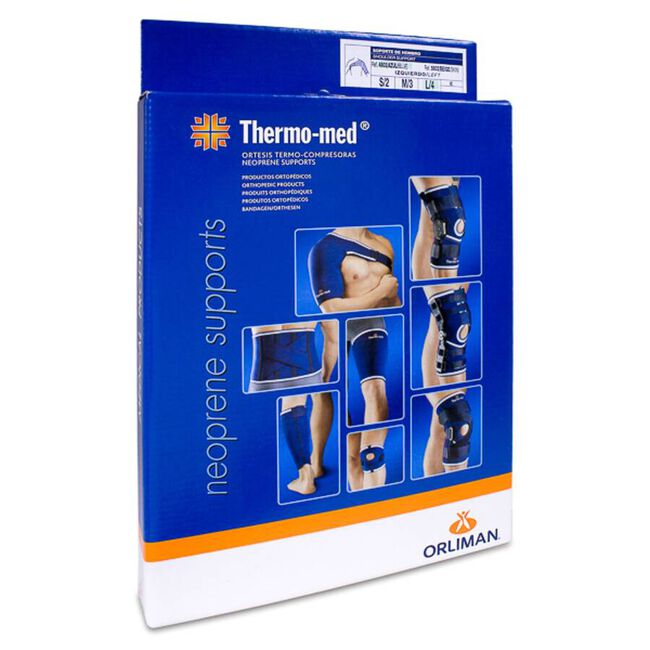 Orliman Soporte Hombro 4802 Izquierdo Talla 4 30-35, 1 Unidad