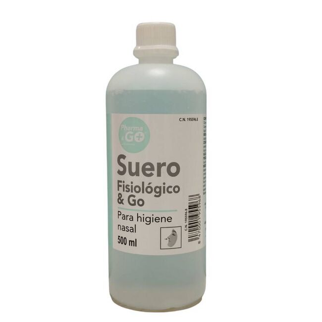 Pharma&Go Suero Fisiológico, 500 ml