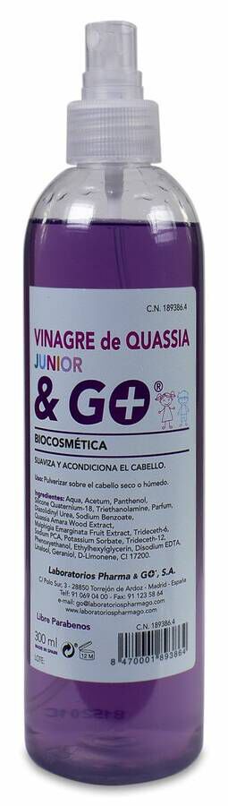 Vinagre de Quassia&Go, 300 ml
